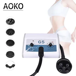 جهاز تدليك للوجه AOKO G5 جهاز تهتز لتنحيف الجسم عالي التردد يعمل على تقليل الدهون بشكل كهربائي 5 في 1 جهاز فقدان الوزن للسبا 230701