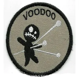 Divertente I Morto di Voodoo Ricamo Patch Ferro Su Abbigliamento Applique Ricamo Accessorio Patch Distintivo Intero 280v