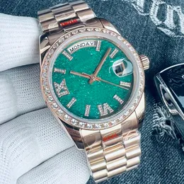 36 mm 41 mm Classic Men męscy Watch Turquoise Every Dail A Discovery Automatyczne zegarki Master Master Master Rollie Stal nierdzewna zegarek zegarek na rękę R17