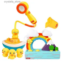 Baby Bath Toys Spray Water Game Electric Duck Elephant Water Toys Spray Toys for Kids Outside Pool Bathtub Toys Sprinkler Gift L230518