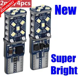 New Bright 2/4PCS T10 W5W 194 198 158 New Super Bright Car Led 주차 조명 WY5W 168 501 2825 자동 웨지 회전 측면 전구 자동차