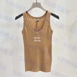 Camiseta feminina de grife de alta qualidade com letras jacquard blusas de malha estilo simples camisolas roupas íntimas