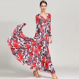 2019 Sukienka Waltz Flamenco standardowe sukienki towarzyskie standardowe sukienka towarzyska sukienka taneczna Fringe taniec 273k