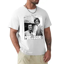 Pikétröja för män Persuaders 70-tal T-shirt tungviktiga t-shirts estetiska kläder anime Estetiska kläder tung vikt för män 230703