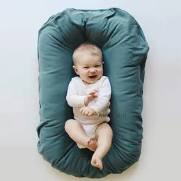 Skrubber Portable Baby Nest Girls Boys Spädbarn Nyfödd Baby Lounger Cotton Tyg Crib Toddler Bed Baby Nursery Carrecot Co Sleeper Bed