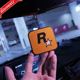 New Trend car fragrance R star car long-lasting aromatherapy fragrance piece net red pendant decoration car deodorization