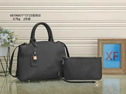 Роскошная сумка для плеча дизайнерская сумочка Messager Bags Brand Crossbody Totes PU кожа #66196 Женская модная кофе старый цветок 31 Damier Wallet Lock Freahth