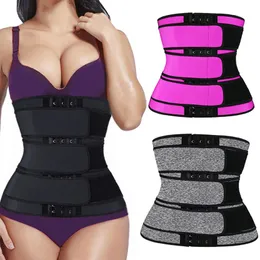 Private Label Women Slimming Workout Compression Third Belt Neoprene Waist Trainer218G