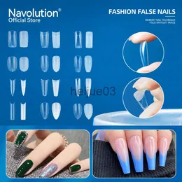 أظافر كاذبة 500100pcs Whiteclear Fullhalf Cover Acrylic Ballet Coffin French Longshort Tips False Nail Tips Tool Manicure Press on Nails X0703