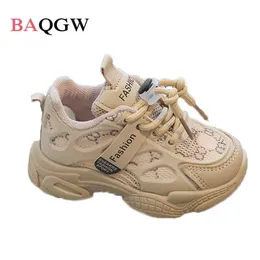 Turnschuhe Brief Drucken Kinder Schuhe Herbst Kleinkind Schuhe für Jungen Mädchen Atmungsaktive Mesh Winter Casual Turnschuhe Rutschfeste Sport tenis SchuheHKD230701