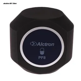 ملصقات ALCTRON PF8 أساسية استوديو ميكروفون شاشة التصفية الصوتية السطح المكتبي تسجيل ميكروفون ضوضاء الإحاطة الزجاج الأمامي