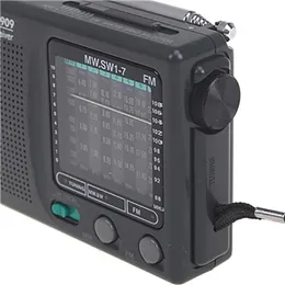 Radio Tecsun R909 Am/fm/sm/mw (9 Bands) Multi Bands Radio Receiver Broadcast with Builtin Speaker