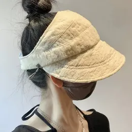 2023 Giapponese Sezione Sottile Pieghettato Top Vuoto Cappello Da Pescatore Estate Ins delle Donne Protezione Solare Berretto da Donna Per Il Tempo Libero Panama Gorros