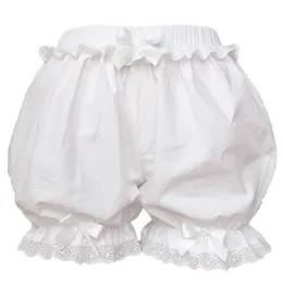 Shorts 216 anos infantil leggings shorts meninas meninas sólidas lolita leggings doces 100% algodão crianças roupas de princesa curto