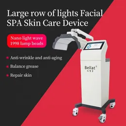 dispositivo di terapia della luce Rughe che rimuovono la pelle che ringiovanisce lo strumento di rimozione dell'acne LED Photon Beauty machine