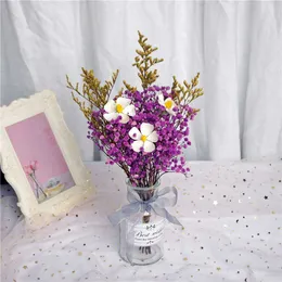 Fiori secchi Forniture per matrimoni Gypsophila Natural Babysbreath Conserva bouquet di piante floreali Decorazioni per la casa per feste Artigianato fai-da-te