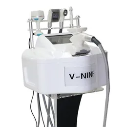 Bärbar V9 Vela Face Lyftning rynka borttagning Fettborttagning Kroppsformning 40K Cavitation Vakuum Roller Massage Slimming Machine