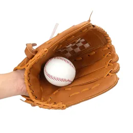 Rękawiczki sportowe rękawice do baseballu na świeżym powietrzu Softball sprzęt do ćwiczeń rozmiar 10,5/11,5/12,5 prawa ręka dla dorosłego mężczyzny kobieta trening 230703