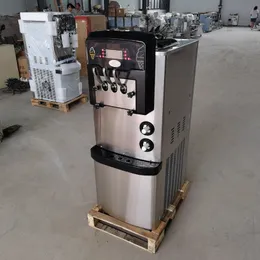 Linboss Dondurma Yapım Makinesi Dondurma Hızlı Soğutma Düşük Gürültü Yumuşak Icecream Maker Ön Soğutma Sistemi
