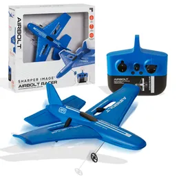 Airbolt Racer RC 飛行機、2 4 GHz リモート、USB-C 充電、交換用プロペラ付き