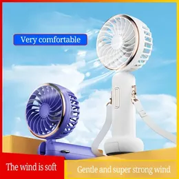 Aromatherapie-stijl handheld ventilator Mini draagbare persoonlijke koelventilator USB oplaadbare draagbare hangende nekventilator voor mannen en vrouwen, multifunctionele aanpassing met 3 snelheden