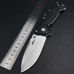 CS AD-10 Folding Knife S35VN White Drop Point Blade Handle AD10 AD15 AD-15 Tactical Knives with Retail Box