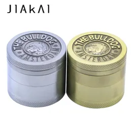 Smoking Pipes Three layer and four layer metal smoke grinder with a diameter of 40mm, silver copper zinc alloy smoke grinder, smoke crusher
