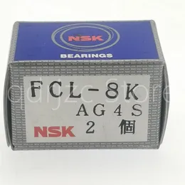 2 peças NSK-TORR rolamento unidirecional de agulhas FCL-8K = HF0812 8 mm X 12 mm X 12 mm