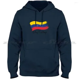 Men's Hoodies Venezuela Flag Estoy Contigo Fashion High-Quality Long Sleeve Sweatshirt Bandera Chevere Venezu