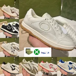2023 Mens Designer Shoes Luxury Sneaker G scarpa Uomo Donna Low Casual MAC80 Plate-forme in pelle Tennis piattaforma r bianca Sneakers Comfort Hotel