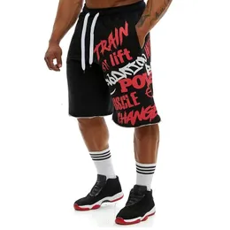 Men's Shorts Men Cotton loose Short Trousers Fitness Bodybuilding Jogger Mens Brand durable Sweatpants Workout 230703