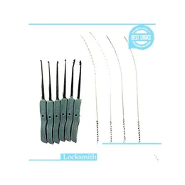 자물쇠 제조업 용품 소모품 10pcs/세트 파기 키 잠수함 도구 도구 잠금 자물쇠 자물쇠 고정 록 오프너 드롭 배달 보안 S DHGW0