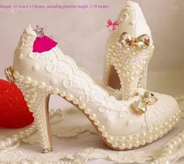 Sapatos formais Branco Pérola Brilhante Diamante Casamento Feito à Mão Sapato de Renda Formal Salto Alto Baixo