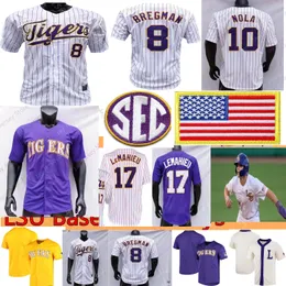 2023 Champions Lsu Baseball-Trikot Paul Skenes Dylan Crews Gavin Dugas 47 Weiß Ty Floyd Cade Beloso Brayden Jobert Jared Jones Alex