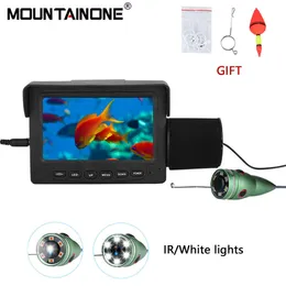 Localizador de peixes 4,3" 1000TVL Câmera de pesca subaquática para pesquisa de pesca no gelo/mar/rio com bateria de 5000 mah IP68 à prova d'água Localizador de peixes HKD230703