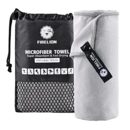 Beach Accessories Quick Dry Microfiber Towels for Travel Sports Super Absorbent Soft Lightweight Swimming Camping Gym Yoga Hiking Cycling 230701