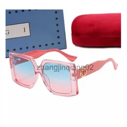 Designer G G Sonnenbrillen Cycle Luxuriöse Mode Sport Polarisierte Gu Sonnenbrille für Mann Frau Vintage Baseball Blendschutz Strand Fahren Quadratische rosa Sonnenbrille