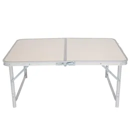 3FT delbart aluminium fällbart bord Picknick Trädgård Camping inomhus / utomhus skrivbord