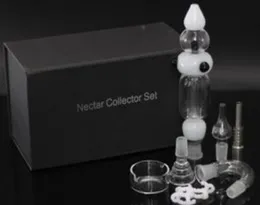 Nectar Collector Micro NC Glass Kit - Titanium Nail Dab Rig Smoking Concentrate - Pipe com design 2.0 aprimorado.