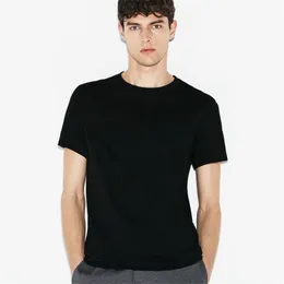 Individuelles Logo Herren T-Shirt Sommer Designer individueller Druck Damen Muster Luxus klassisch schwarz und weiß Mode lässig Top Baumwolle passendes Kostüm