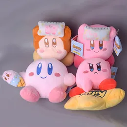 Wholesale new products Kirby pillow take ice cream stuffed toy tabletop ornaments children's Playmate company activity gifts