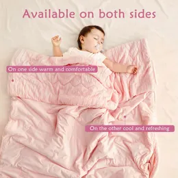 Scrubbers Sunveno Baby Blanket Swaddling Newborn Muslin Quilts Receiving Blankets Bedding Sets Super Soft Like Baby Skin