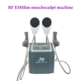 HIEMT Slimming Body Contouring Machine EMSlim Muscle Stimulator RF Skin Regeneration Beauty Equipment with 4 Treatment Handles