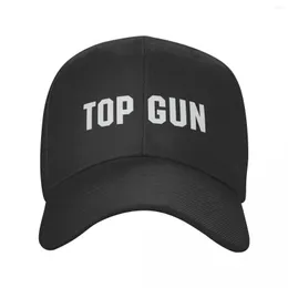 Ball Caps Classic Top Gun Print Baseball Cap Men Women Adjustable Dad Hat Summer Hats Sports Snapback