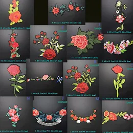 1 PCS Embroidery Flowers Patch Badge for Girls Women Iron on Transfer Embroidery Patch for Clothes Jeans Jacket Hats Shoe Sew Acce264K