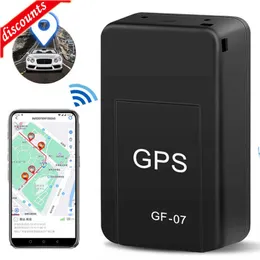 Nowy Mini GF-07 GPS lokalizator samochodowy śledzenie w czasie rzeczywistym zabezpieczenie przed kradzieżą lokalizator zapobiegający zgubieniu silny uchwyt magnetyczny 2G SIM pozycjoner wiadomości