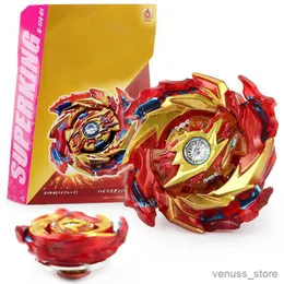 4D Beyblades Super King Set Llimit Break 세트 스파크 런처와 함께 회전하는 레드 부스터 소년을위한 장난감 선물 R230703