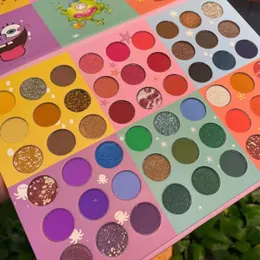 Комбинация лайнера для тени для век 54 Цвет Shadow Shimmer Matte Langing Seeding Seeding Cos Cos Makeup Palette Stage Cosmetic Set 230703