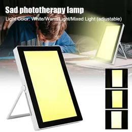 Night Lights Daylight SAD 35000 Lux LED Ligh Happy Mood Light Therapy Seasonal Affective Disorder Anti Depression Lamp HKD230704