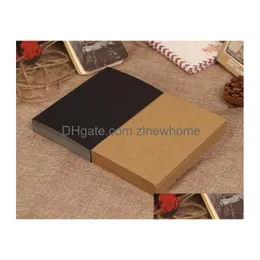 Paper Products New Office Blank Kraft Postcard Hand Ding Diy Graffiti Retrospect For Holiday Mes Card Product Nsions100X150Mm Drop D Dhyo7